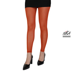 גרביון ללא רגל בצבע חמרה