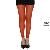 גרביון ללא רגל בצבע חמרה