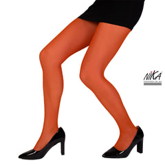 גרביון עם רגל בצבע חמרה