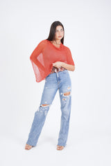 עליונית פונצ'ו חמרה