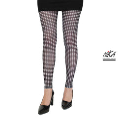 (Pepita) גרביון ללא רגל בהדפס פפיטה