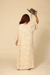 עליונית קימונו ארוכה קשירה