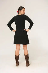 שמלת אירה שרוול