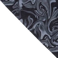 גרביון ללא רגל בהדפס שיש מונוכרומי