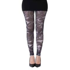 גרביון ללא רגל בהדפס מערבולות