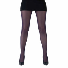 גרביון עם רגל בצבע סגול חציל