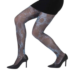 גרביון עם רגל בהדפס שיק חייתי