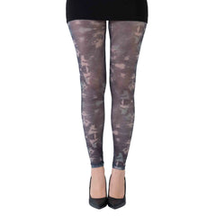 גרביון ללא רגל בהדפס צללים