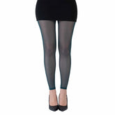 גרביון ללא רגל בצבע טורקיז