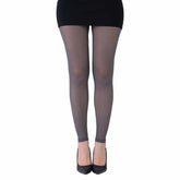 גרביון ללא רגל בצבע אפור בהיר