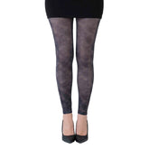 גרביון ללא רגל בהדפס עומק גיאומטרי