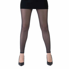 גרביון ללא רגל בצבע אפור כהה