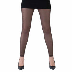 גרביון ללא רגל בצבע חום שוקולד