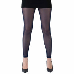 גרביון ללא רגל בצבע ג'ינס כחול