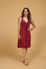 שמלת מידי - אירה במפתח גב מיוחד