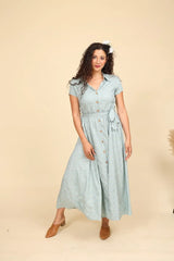 שמלת איגי שרוול קצר