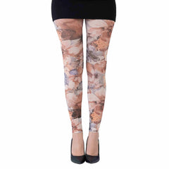 גרביון ללא רגל בהדפס סתיו חלומי