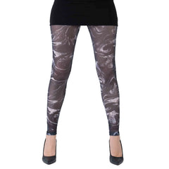 גרביון ללא רגל בהדפס מערבולות