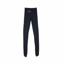 גרביון עם רגל בצבע אפור כהה