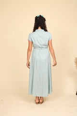 שמלת איגי שרוול קצר