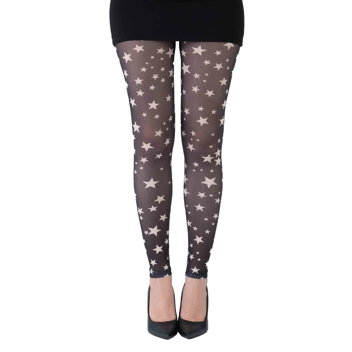 גרביון ללא רגל בהדפס כוכבים