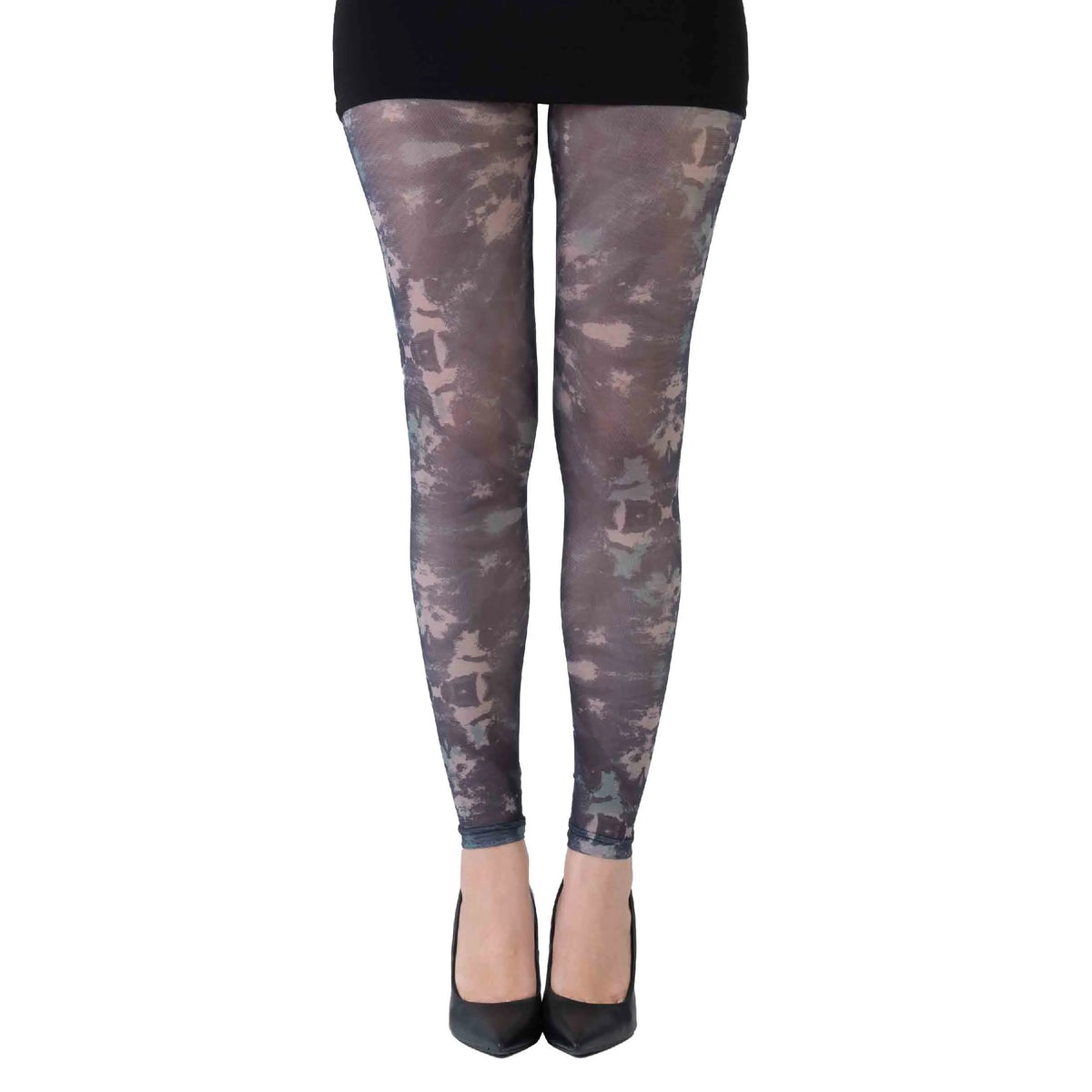 גרביון ללא רגל בהדפס צללים