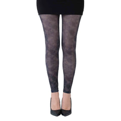 גרביון ללא רגל בהדפס עומק גיאומטרי