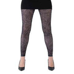 גרביון ללא רגל בעיטורים עדינים