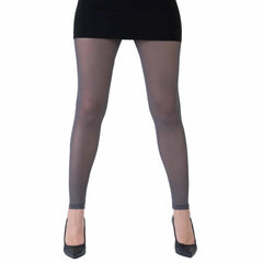 גרביון ללא רגל בצבע אפור בהיר