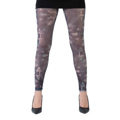 גרביון ללא רגל בהדפס צללים