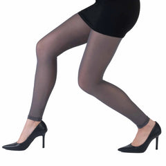 גרביון ללא רגל בצבע אפור בהיר