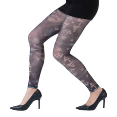 גרביון ללא רגל בהדפס צללים