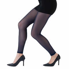 גרביון ללא רגל בצבע ג'ינס כחול