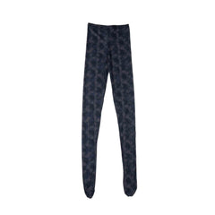 גרביון עם רגל בהדפס עומק גיאומטרי